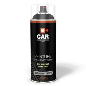 Peinture haute température argent en aérosol ECAR ES460