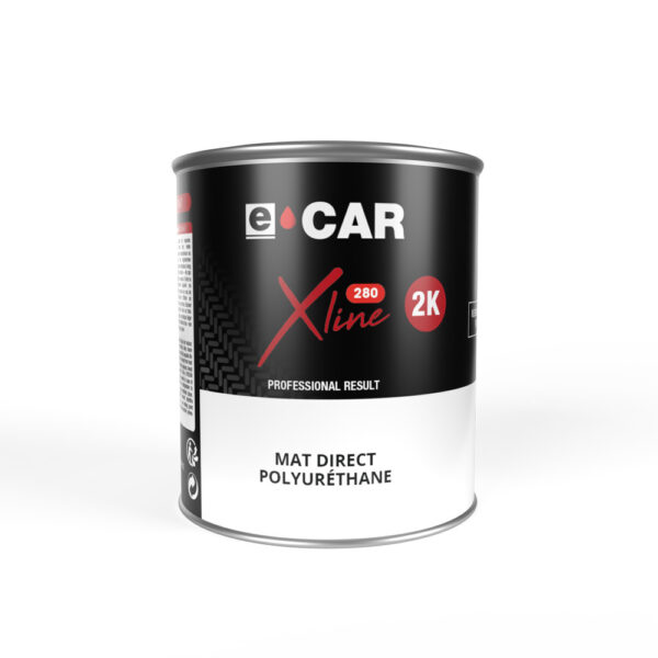 Pot de peinture mate directe bi-composant ECAR